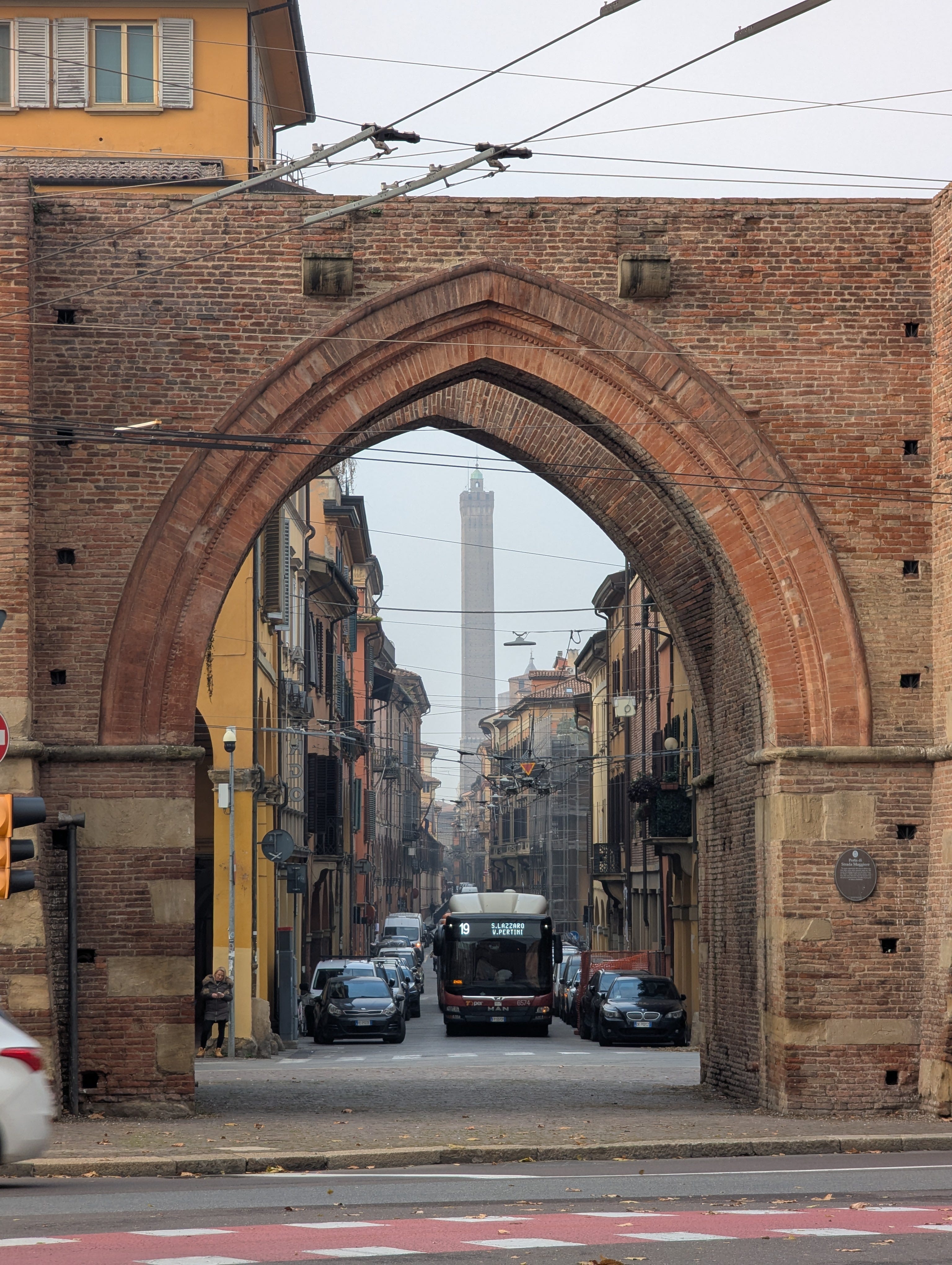 Le torri da Porta Maggiore
